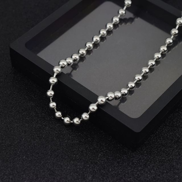 Juanitro-Bead Chain Necklace