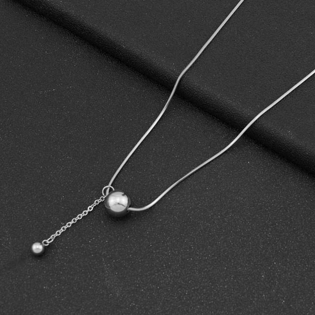 Juanitro-Bead Pendant Necklace