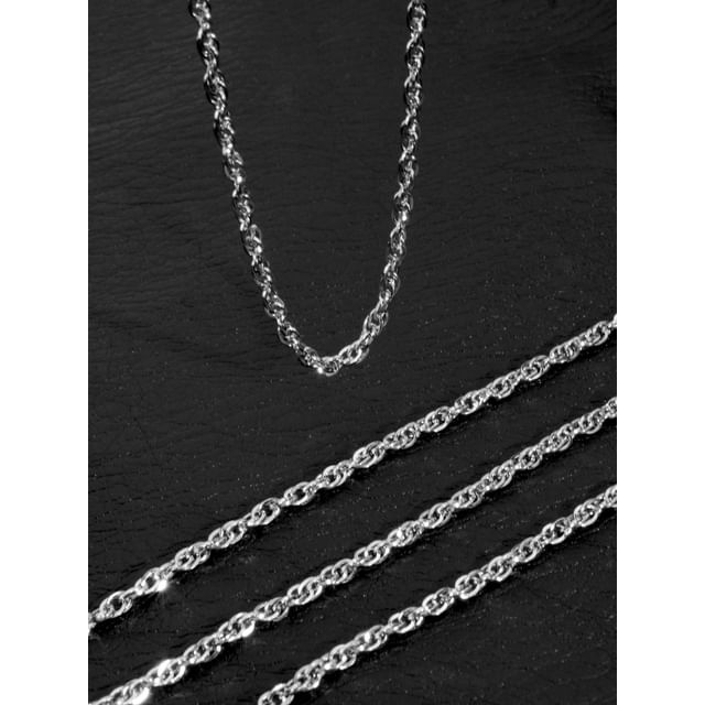 Juanitro-Rope Chain Necklace Bracelet