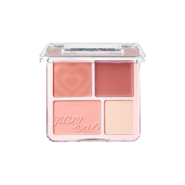 Judydoll-Paleta de Rubor e Iluminador 4 Color 1-103