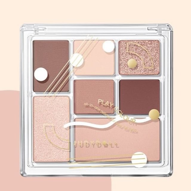 Judydoll-Paleta 7 kolorów Sweet Smoked Rose-17 Sweet Smoked Rose 85 G