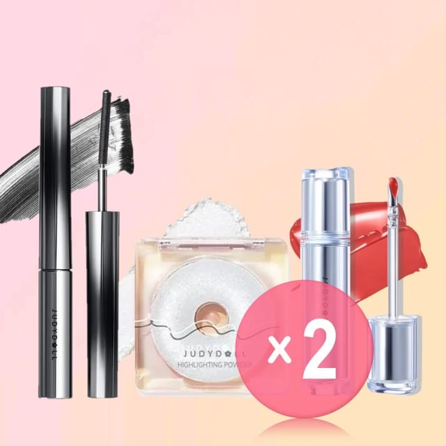 Judydoll-Bundle Iron Mascara Classic Full Face Set 2pcs Bundle Set