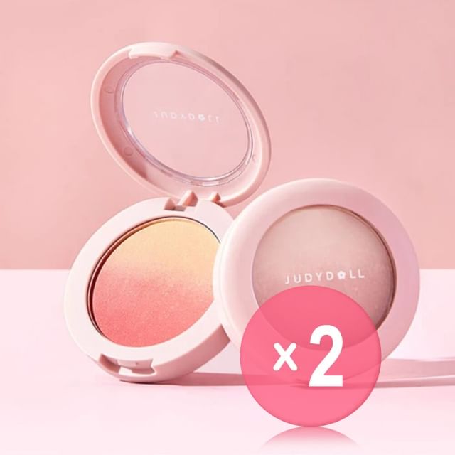 Judydoll-Flower Gradient Blush - 2 Colors 2pcs Bundle Set