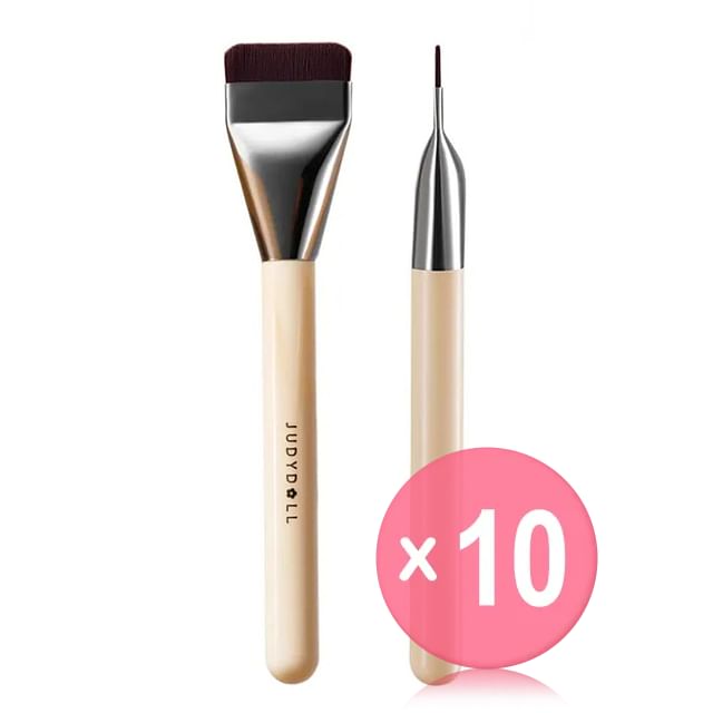 Judydoll-Multi-use Foundation Brush 10pcs Bundle Set