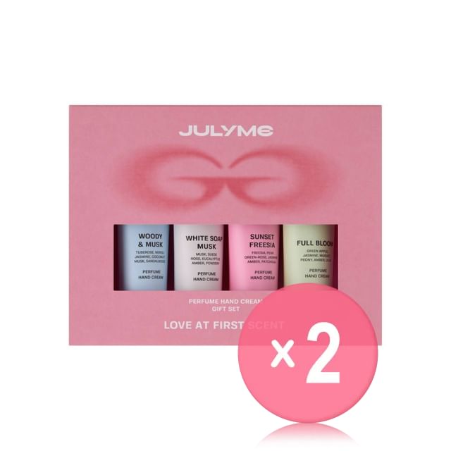 JULYME-Perfume Hand Cream Gift Set 2pcs Bundle Set