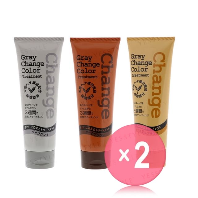 JUN COSMETIC-Gray Change Color Treatment 2pcs Bundle Set
