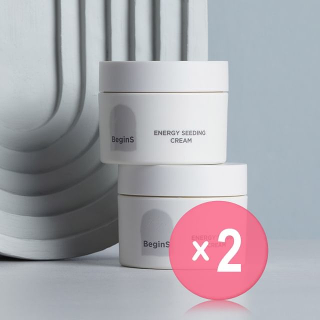 JUNG SAEM MOOL-BeginS Energy Seeding Cream 2pcs Bundle Set