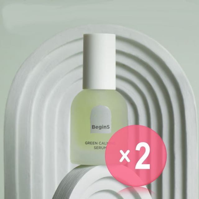 JUNG SAEM MOOL-BeginS Green Calming Serum 2pcs Bundle Set