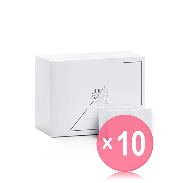 JUNG SAEM MOOL-Essential Cleansing Cotton Pad 10pcs Bundle Set