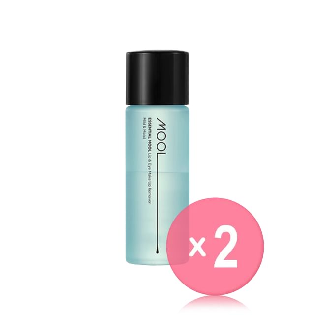 JUNG SAEM MOOL-Essential Mool Lip Eye Make Up Remover 2pcs Bundle Set