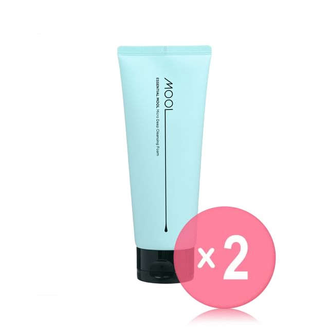 JUNG SAEM MOOL-Essential Mool Micro Deep Cleansing Foam 2pcs Bundle Set