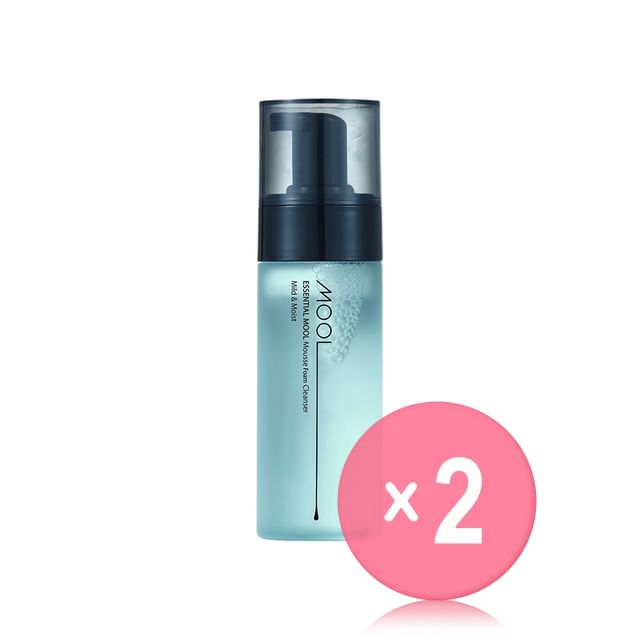 JUNG SAEM MOOL-Essential Mool Mousse Foam Cleanser 2pcs Bundle Set