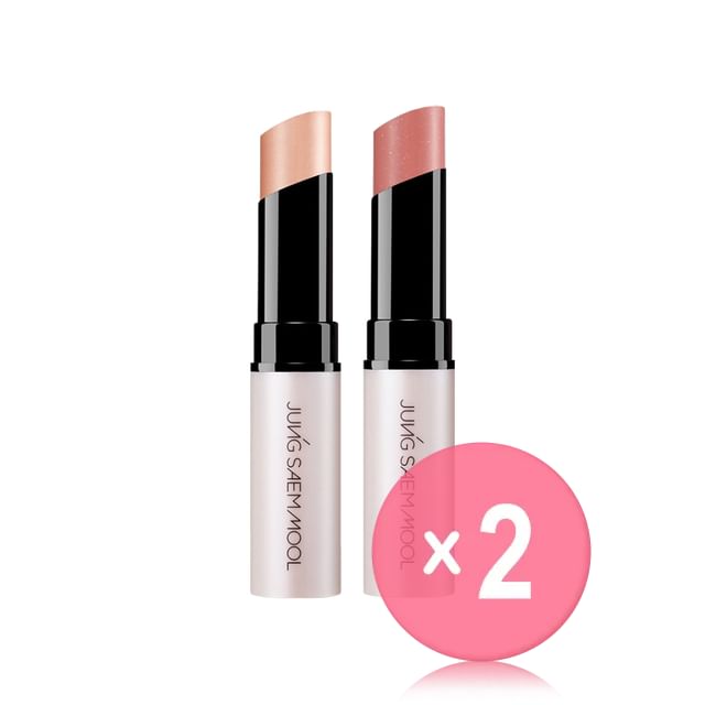 JUNG SAEM MOOL-Lip-Pression Glow Lip Balm - 2 Colors 2pcs Bundle Set
