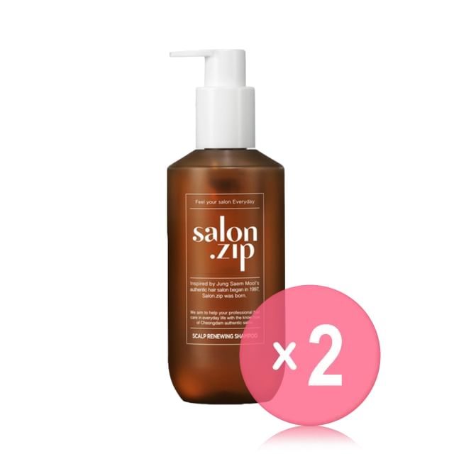 JUNG SAEM MOOL-Salonzip Scalp Renewing Shampoo 2pcs Bundle Set