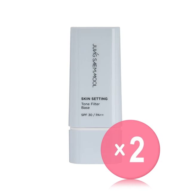 JUNG SAEM MOOL-Skin Setting Tone Filter Base 2pcs Bundle Set