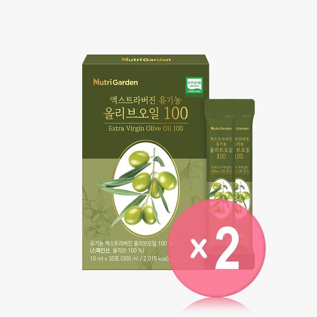 JUNGWONSAM-NutriGarden Extra Virgin Olive Oil 100 2pcs Bundle Set