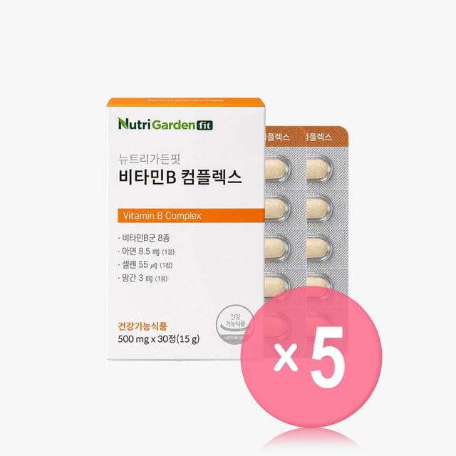 JUNGWONSAM-NutriGardenfit Vitamin B Complex 5pcs Bundle Set