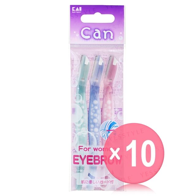 KAI-Can Bubble ML Razor 10pcs Bundle Set