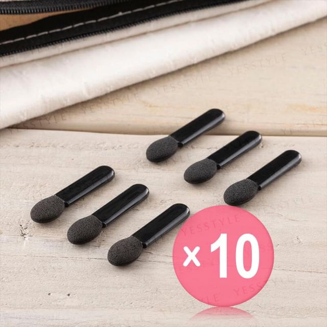 KAI-cosmeup Eyeshadow Applicator 10pcs Bundle Set