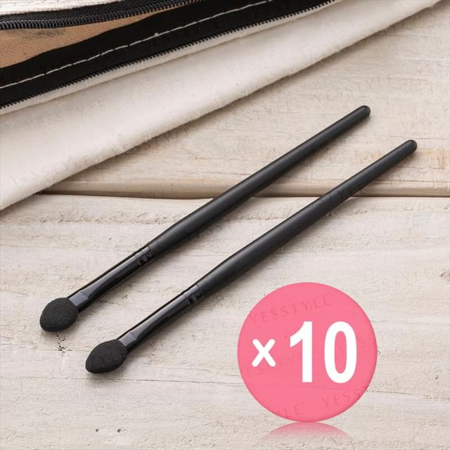 KAI-cosmeup Eyeshadow Applicator Long Handle 10pcs Bundle Set