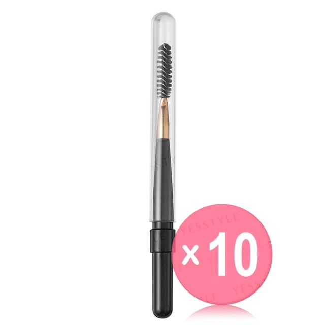KAI-cosmeup Screw Brush 10pcs Bundle Set