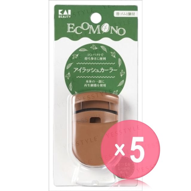 KAI-Ecomono Eyelash Curler 5pcs Bundle Set