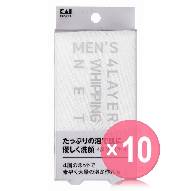 KAI-Mens 4-Layer Whipping Net 10pcs Bundle Set