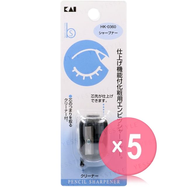 KAI-Pencil Sharpener 5pcs Bundle Set