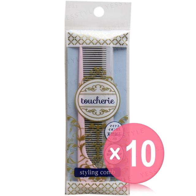 KAI-Toucherie Set Comb Folding 10pcs Bundle Set