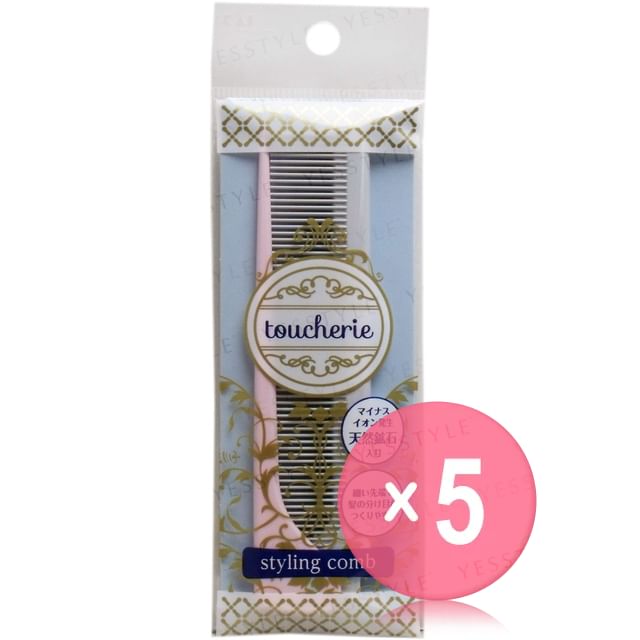 KAI-Toucherie Set Comb Folding 5pcs Bundle Set