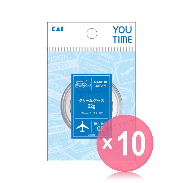 KAI-You Time Cream Case 22g 10pcs Bundle Set