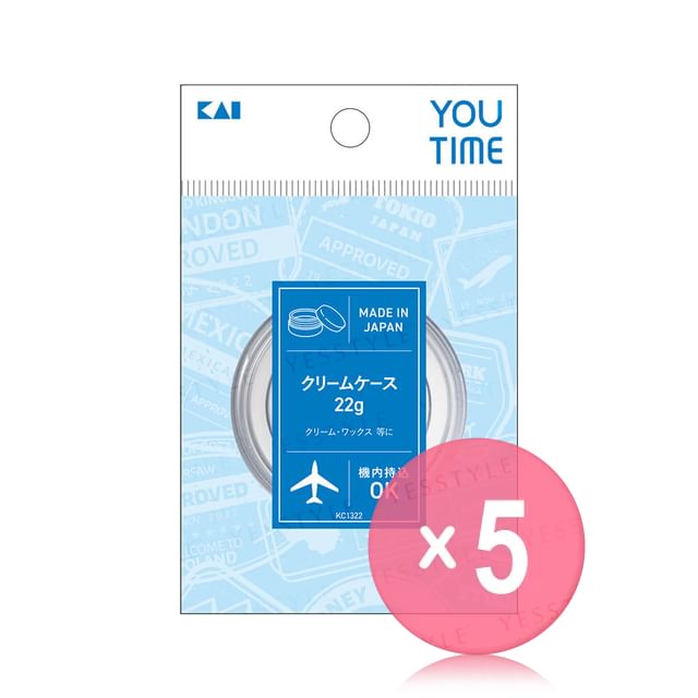 KAI-You Time Cream Case 22g 5pcs Bundle Set