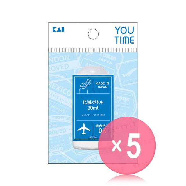 KAI-You Time Makeup Bottle 30ml 5pcs Bundle Set