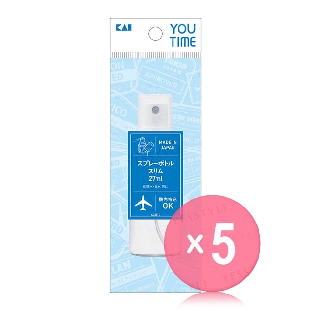KAI-You Time Spray Bottle Slim 27ml 5pcs Bundle Set