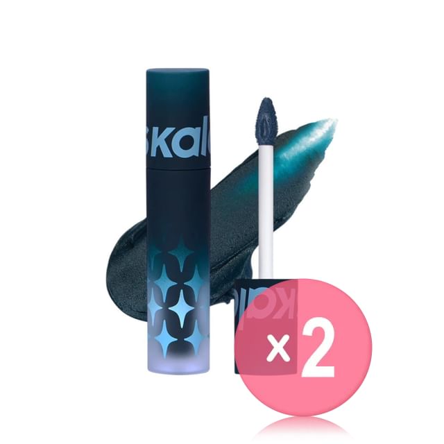 Kaleidos-Flora Noir Collection Cloud Lab Lip Clay - 4 Colors 2pcs Bundle Set