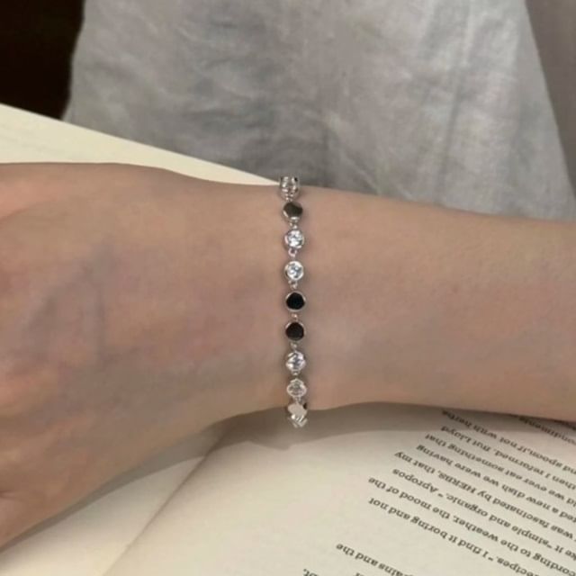 Kamuel-Rhinestone Bracelet