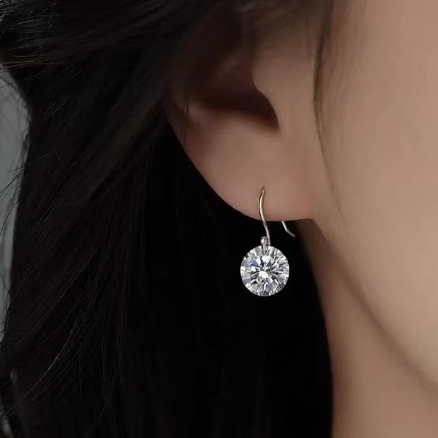 Kamuel-Rhinestone Drop Earring