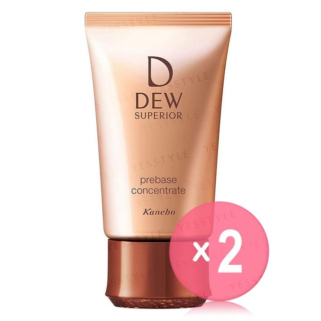Kanebo-Dew Superior Prebase Concentrate SPF 14 PA 2pcs Bundle Set
