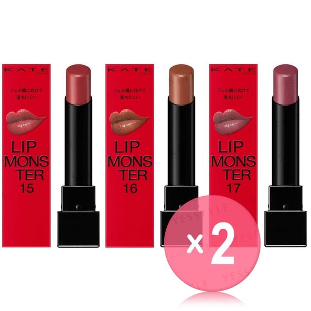 Kanebo-Kate Lip Monster 2pcs Bundle Set
