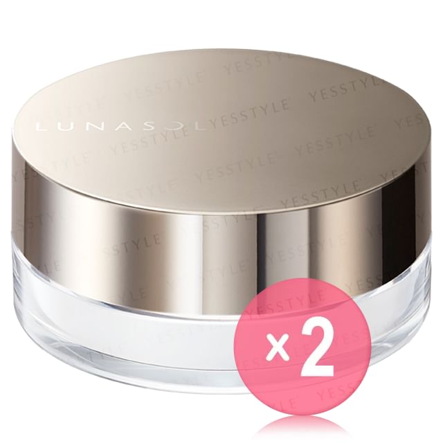Kanebo-Lunasol Smooth Clear Powder 01 Lucent 2pcs Bundle Set