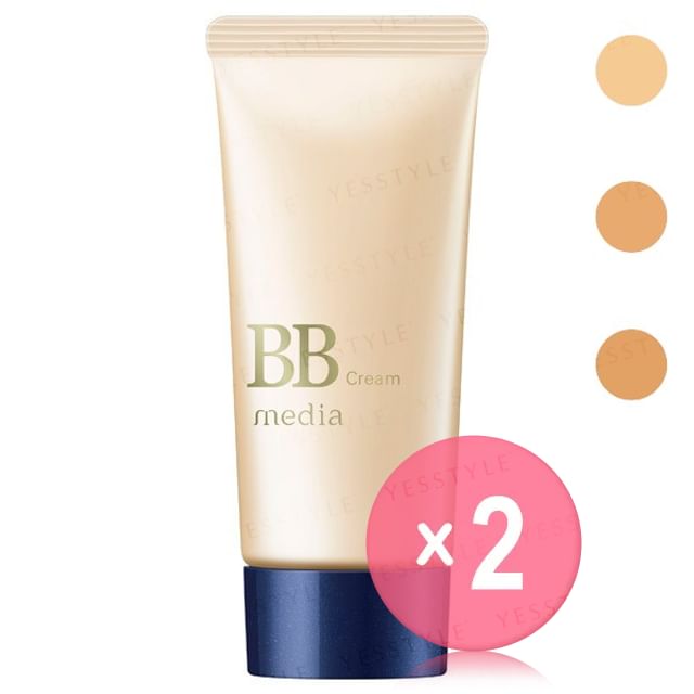 Kanebo-Media BB Cream S SPF 35 PA 2pcs Bundle Set