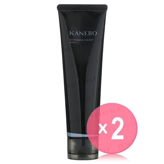 Kanebo-Refreshing Creamy Wash 2pcs Bundle Set