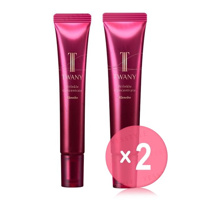 Kanebo-Twany Wrinkle Concentrate 2pcs Bundle Set