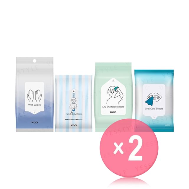 Kao-Biore Cleansing Sheet Set 2pcs Bundle Set