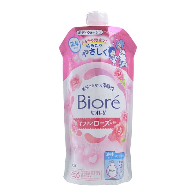 Kao-Biore U Body Wash Sparkling Rose Refill
