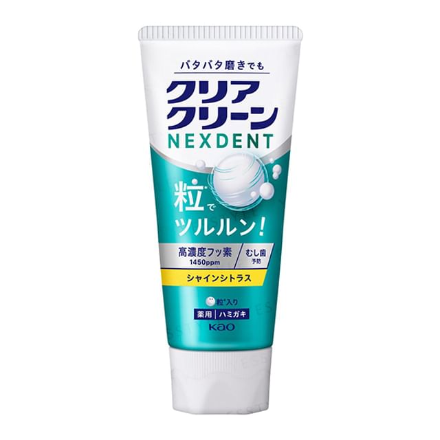 Kao -كاو-Clear Clean NEXDENT Whitening Bad Brath Shine Citrus Toothpaste-110 جرام