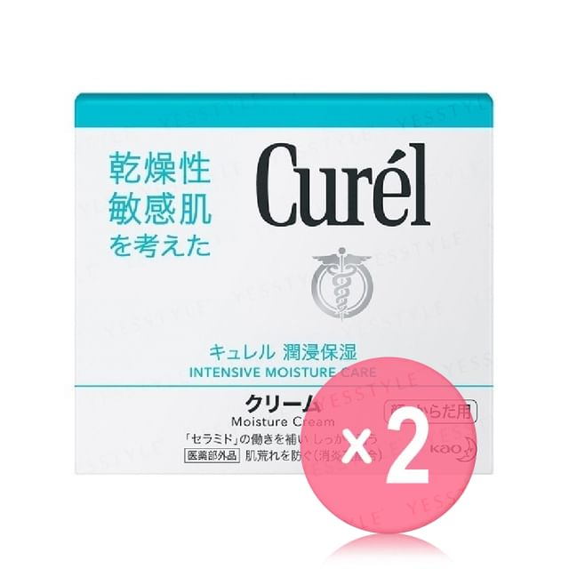 Kao-Curel Intensive Moisture Care Moisture Cream 2pcs Bundle Set