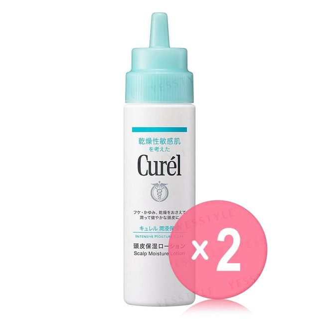 Kao-Curel Intensive Moisture Care Scalp Moisture Lotion 2pcs Bundle Set
