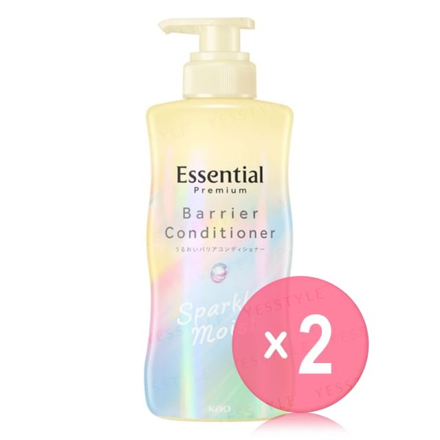 Kao-Essential Premium Barrier Sparkle Moist Conditioner 2pcs Bundle Set