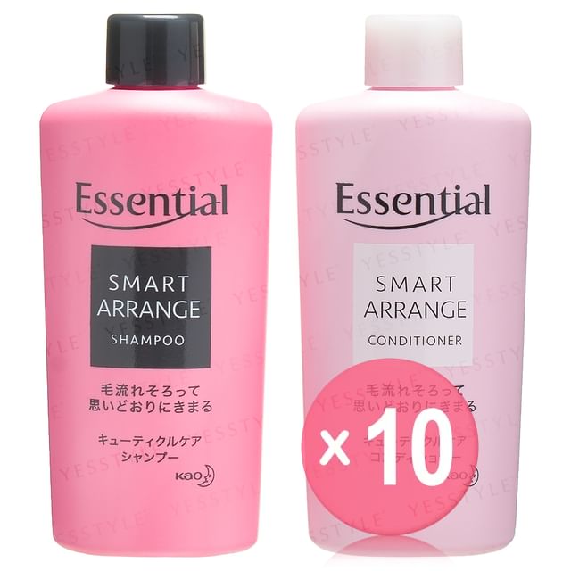 Kao -كاو-Essential Smart Arrange Hair Travel Set 10pcs Bundle Set